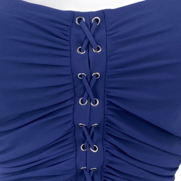 PROFILE by Gottex Lace Up Shirred Front Swimsuit - Picture 7 of 10